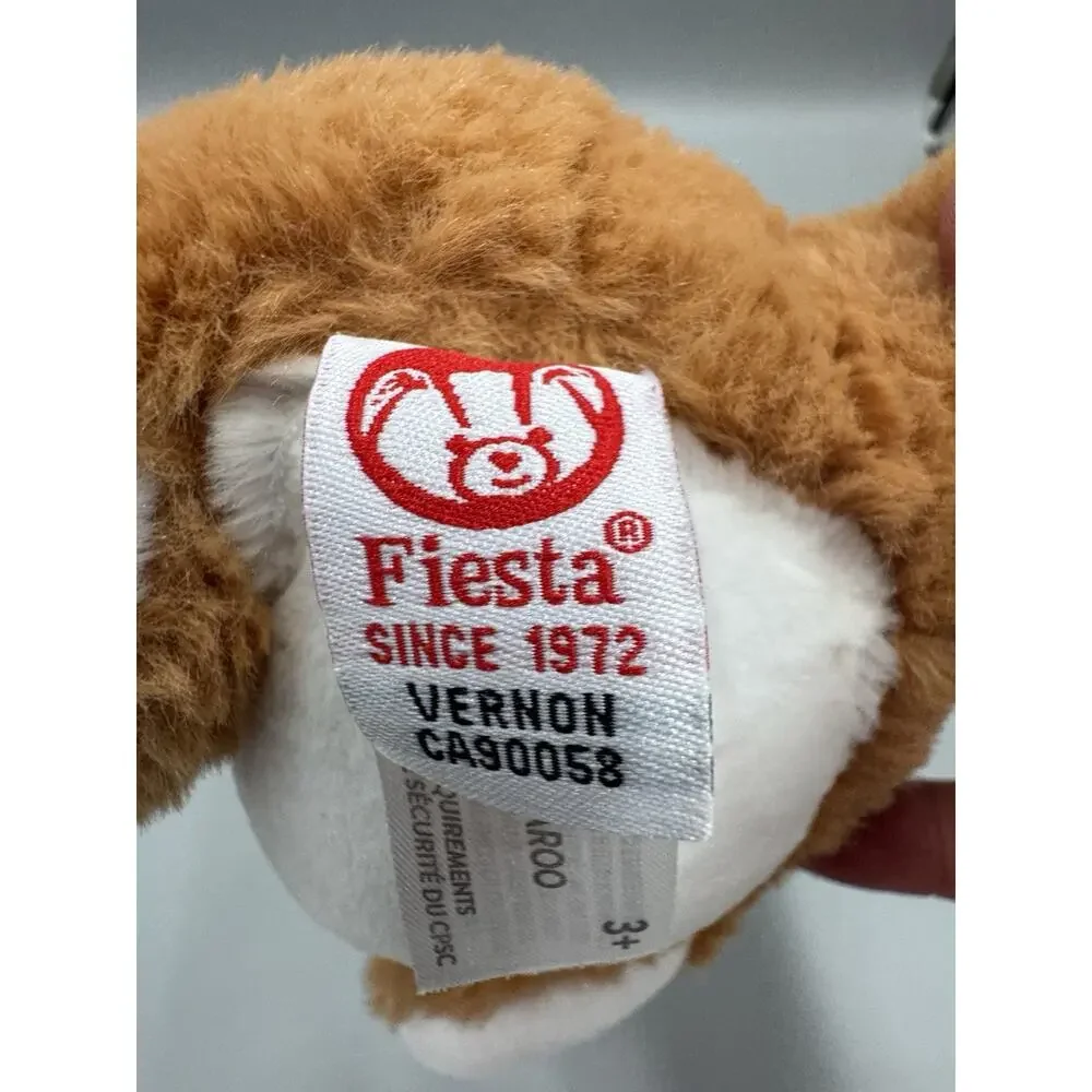Kenny Kangaroo Plush In Red Vest & Hat 13” Stuffed Animal Kennywood Park Fiesta